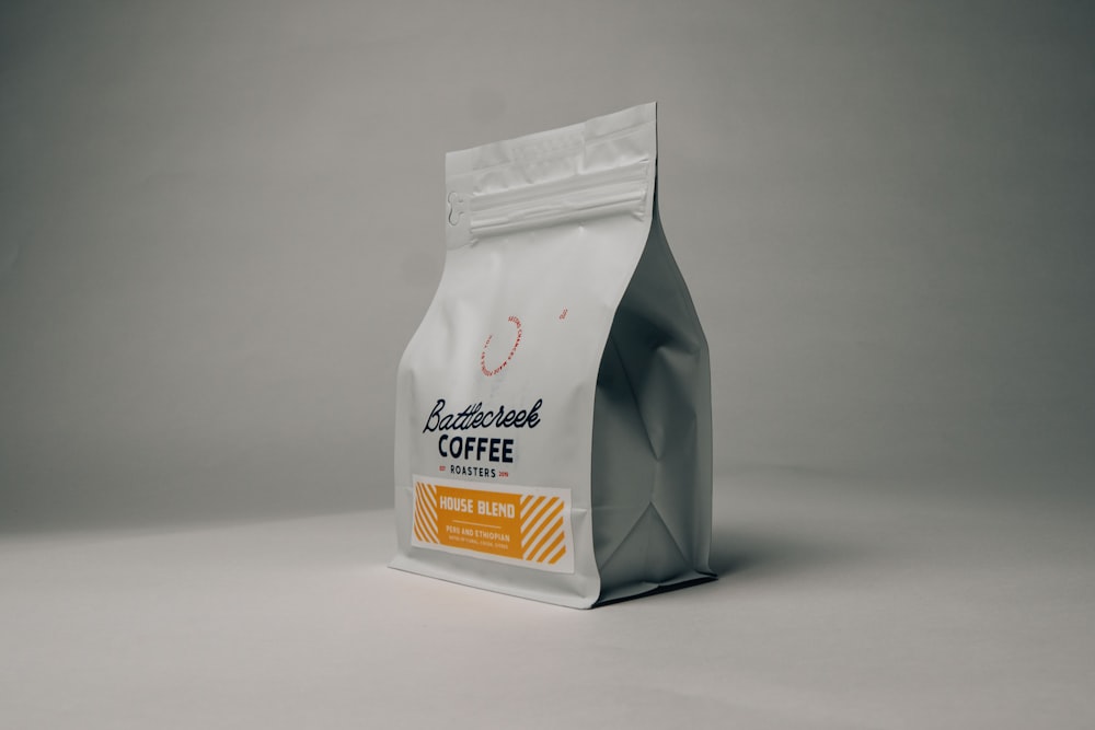 Roasted coffee beans from bean to cup