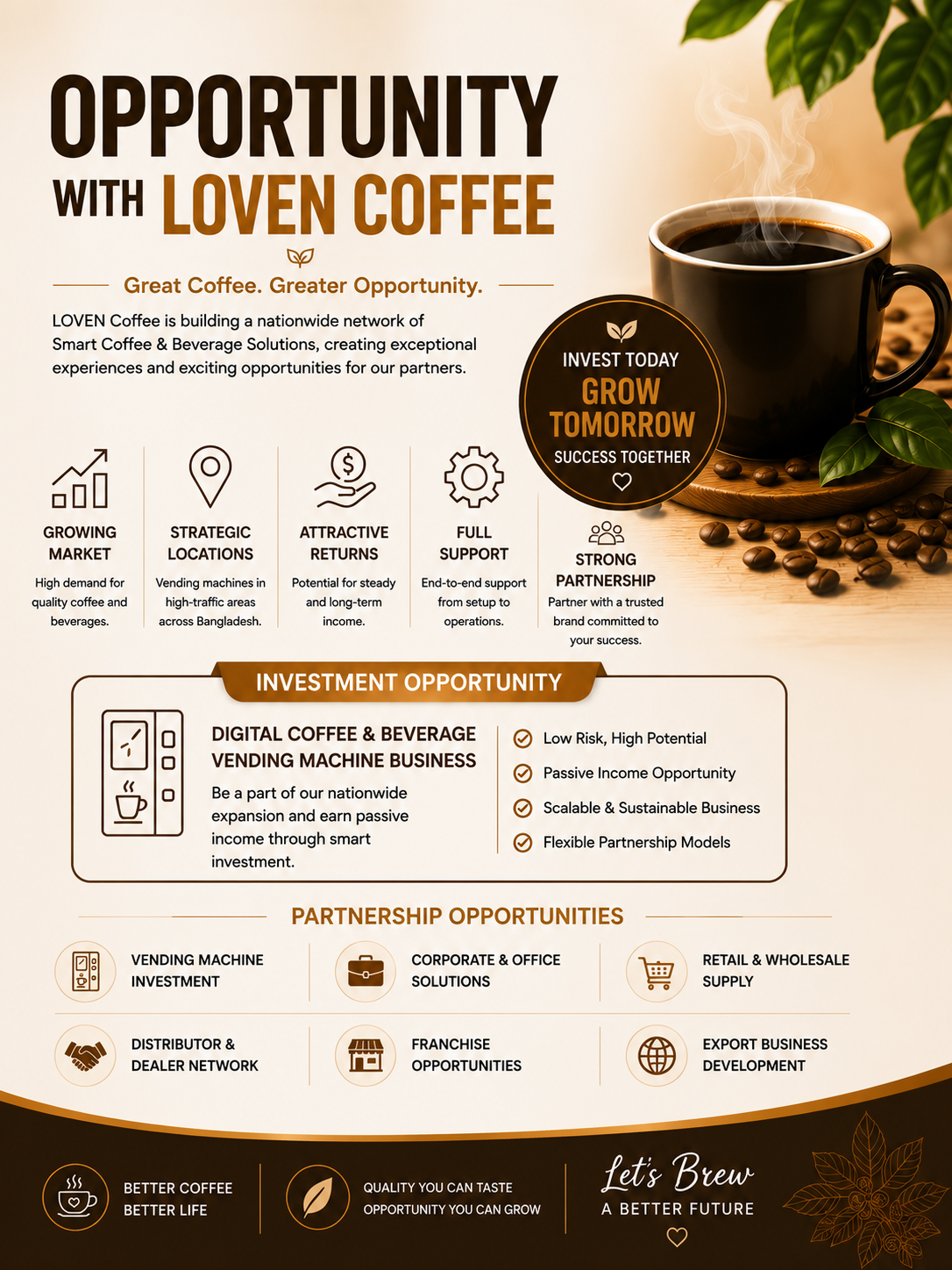 Business & Investment Opportunity